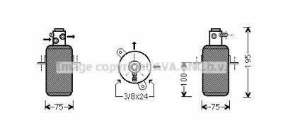 AVA QUALITY COOLING msd668 -  Осушитель, кондиционер